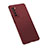 Funda Dura Plastico Rigida Carcasa Mate M02 para Huawei Nova 7 Pro 5G Rojo
