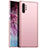 Funda Dura Plastico Rigida Carcasa Mate M02 para Samsung Galaxy Note 10 Plus 5G Oro Rosa