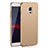 Funda Dura Plastico Rigida Carcasa Mate M02 para Samsung Galaxy Note 4 Duos N9100 Dual SIM Oro