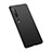 Funda Dura Plastico Rigida Carcasa Mate M02 para Xiaomi Mi 10 Negro