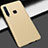 Funda Dura Plastico Rigida Carcasa Mate M03 para Samsung Galaxy A9s Oro