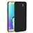 Funda Dura Plastico Rigida Carcasa Mate M03 para Samsung Galaxy S6 Edge SM-G925 Negro