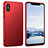 Funda Dura Plastico Rigida Carcasa Mate M03 para Xiaomi Mi 8 Pro Global Version Rojo