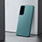 Funda Dura Plastico Rigida Carcasa Mate M04 para Samsung Galaxy S21 5G Verde Noche