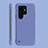 Funda Dura Plastico Rigida Carcasa Mate M06 para Samsung Galaxy S21 Ultra 5G Gris Lavanda