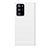 Funda Dura Plastico Rigida Carcasa Mate P01 para Samsung Galaxy Note 20 Ultra 5G Blanco