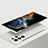 Funda Dura Plastico Rigida Carcasa Mate P01 para Samsung Galaxy S21 Ultra 5G Blanco