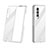 Funda Dura Plastico Rigida Carcasa Mate P01 para Samsung Galaxy Z Fold3 5G Blanco