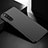 Funda Dura Plastico Rigida Carcasa Mate P01 para Sony Xperia 10 III Lite Negro