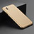 Funda Dura Plastico Rigida Carcasa Mate P01 para Xiaomi Redmi 9A Oro