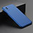 Funda Dura Plastico Rigida Carcasa Mate P01 para Xiaomi Redmi 9i Azul