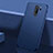 Funda Dura Plastico Rigida Carcasa Mate P01 para Xiaomi Redmi Note 8 Pro Azul
