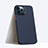 Funda Dura Plastico Rigida Carcasa Mate P02 para Apple iPhone 12 Pro Max Azul