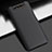 Funda Dura Plastico Rigida Carcasa Mate P02 para Samsung Galaxy A80 Negro