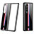 Funda Dura Plastico Rigida Carcasa Mate P07 para Samsung Galaxy Z Fold3 5G Negro