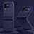 Funda Dura Plastico Rigida Carcasa Mate P08 para Samsung Galaxy Z Flip3 5G Azul