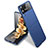 Funda Dura Plastico Rigida Carcasa Mate P09 para Samsung Galaxy Z Flip3 5G Azul