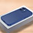 Funda Dura Plastico Rigida Carcasa Mate QC1 para Apple iPhone 12 Azul