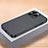Funda Dura Plastico Rigida Carcasa Mate QC1 para Apple iPhone 13 Pro Negro