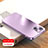 Funda Dura Plastico Rigida Carcasa Mate R01 para Apple iPhone 14 Plus Morado