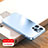 Funda Dura Plastico Rigida Carcasa Mate R01 para Apple iPhone 14 Pro Max Azul Cielo