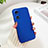 Funda Dura Plastico Rigida Carcasa Mate YK1 para Oppo A78 5G Azul