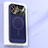 Funda Dura Plastico Rigida Carcasa Perforada con Mag-Safe Magnetic JS1 para Apple iPhone 14 Pro Azul