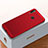 Funda Dura Plastico Rigida Carcasa Perforada para Huawei Enjoy 9 Plus Rojo