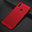 Funda Dura Plastico Rigida Carcasa Perforada para Huawei Honor View 10 Lite Rojo