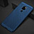 Funda Dura Plastico Rigida Carcasa Perforada para Huawei Mate 20 Azul