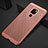 Funda Dura Plastico Rigida Carcasa Perforada para Huawei Mate 20 Oro Rosa