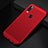 Funda Dura Plastico Rigida Carcasa Perforada para Huawei P20 Lite Rojo