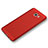 Funda Dura Plastico Rigida Carcasa Perforada para Samsung Galaxy C9 Pro C9000 Rojo