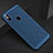 Funda Dura Plastico Rigida Carcasa Perforada para Xiaomi Mi 6X Azul