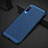 Funda Dura Plastico Rigida Carcasa Perforada para Xiaomi Mi 9 Lite Azul