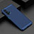 Funda Dura Plastico Rigida Carcasa Perforada W02 para Huawei Honor 20 Pro Azul
