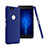 Funda Dura Plastico Rigida Fino Arenisca para Google Nexus 6P Azul