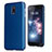 Funda Dura Plastico Rigida Fino Arenisca para Samsung Galaxy C8 C710F Azul