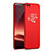 Funda Dura Plastico Rigida Flores para Huawei Nova 2S Rojo