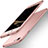 Funda Dura Plastico Rigida Mate Frontal y Trasera 360 Grados para Apple iPhone 7 Oro Rosa