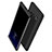 Funda Dura Plastico Rigida Mate Frontal y Trasera 360 Grados Q01 para Samsung Galaxy Note 8 Duos N950F Negro