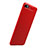 Funda Dura Plastico Rigida Mate M01 para Apple iPhone 8 Plus Rojo