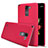 Funda Dura Plastico Rigida Mate M01 para LG Stylus 2 Plus Rojo