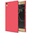 Funda Dura Plastico Rigida Mate M01 para Sony Xperia XA1 Ultra Rojo