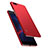 Funda Dura Plastico Rigida Mate M03 para Huawei Honor 6 Plus Rojo