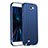 Funda Dura Plastico Rigida Mate M03 para Samsung Galaxy Note 2 N7100 N7105 Azul