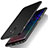 Funda Dura Plastico Rigida Mate M04 para Samsung Galaxy A6 Plus Negro