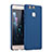 Funda Dura Plastico Rigida Mate M08 para Huawei P9 Azul