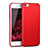 Funda Dura Plastico Rigida Mate P04 para Apple iPhone 6 Rojo