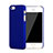 Funda Dura Plastico Rigida Mate para Apple iPhone SE Azul